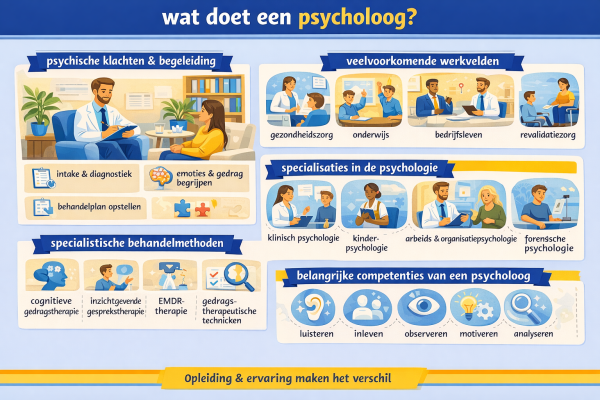 Wat doet een psycholoog